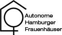 Logo der Autonomen Frauenh&auml;user in Hamburg - Link zur Startseite